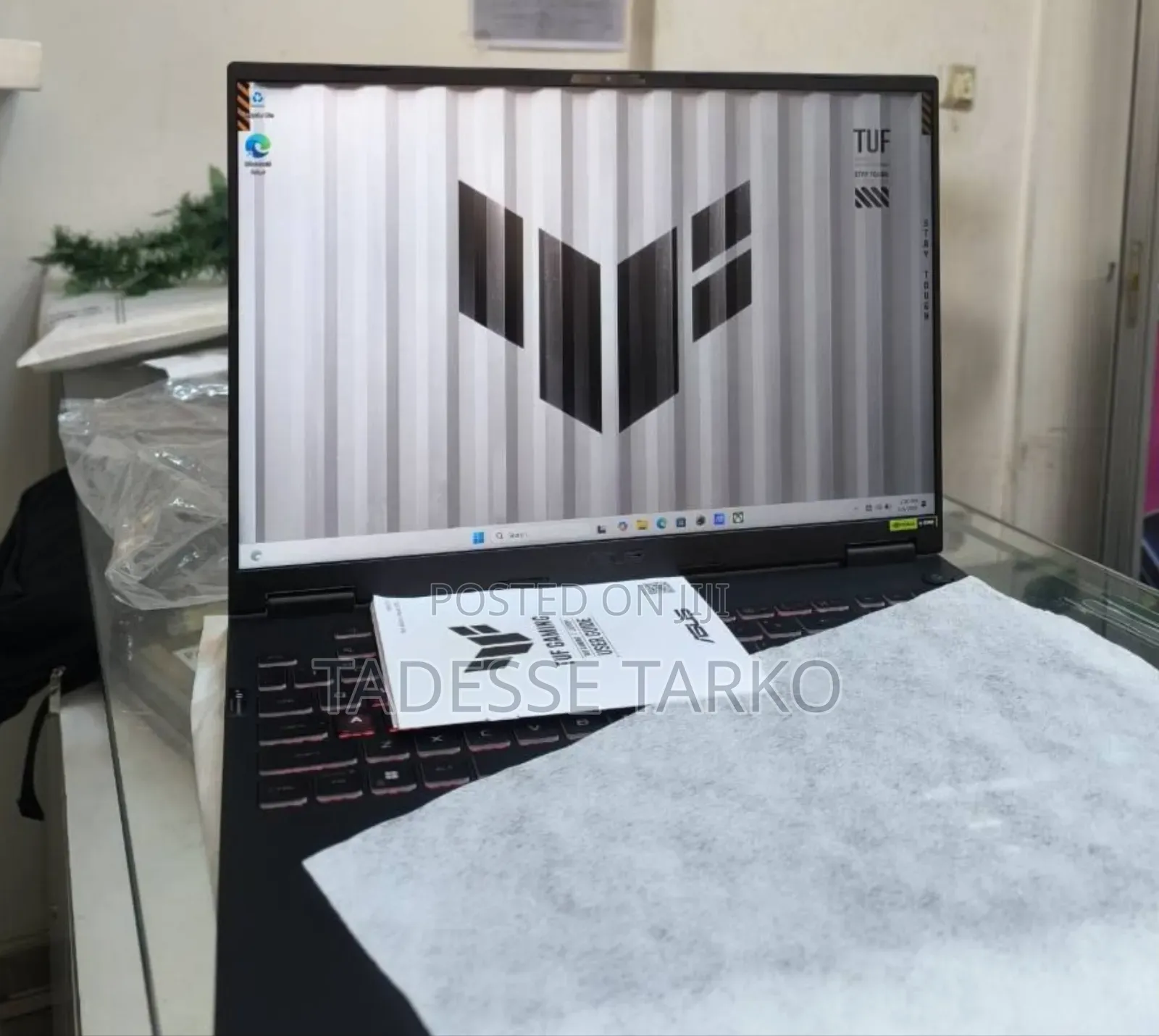 New Laptop Asus TUF Gaming F16 16GB Intel Core i7 SSD 512GB