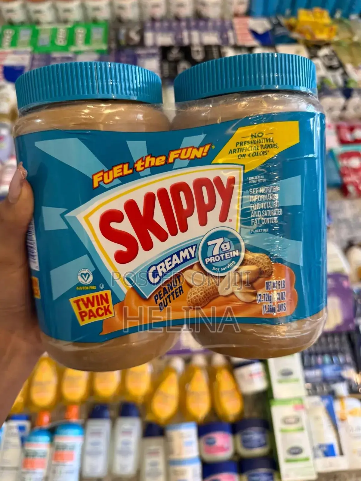 Skippy Creamy Peanut Butter Original From Usa