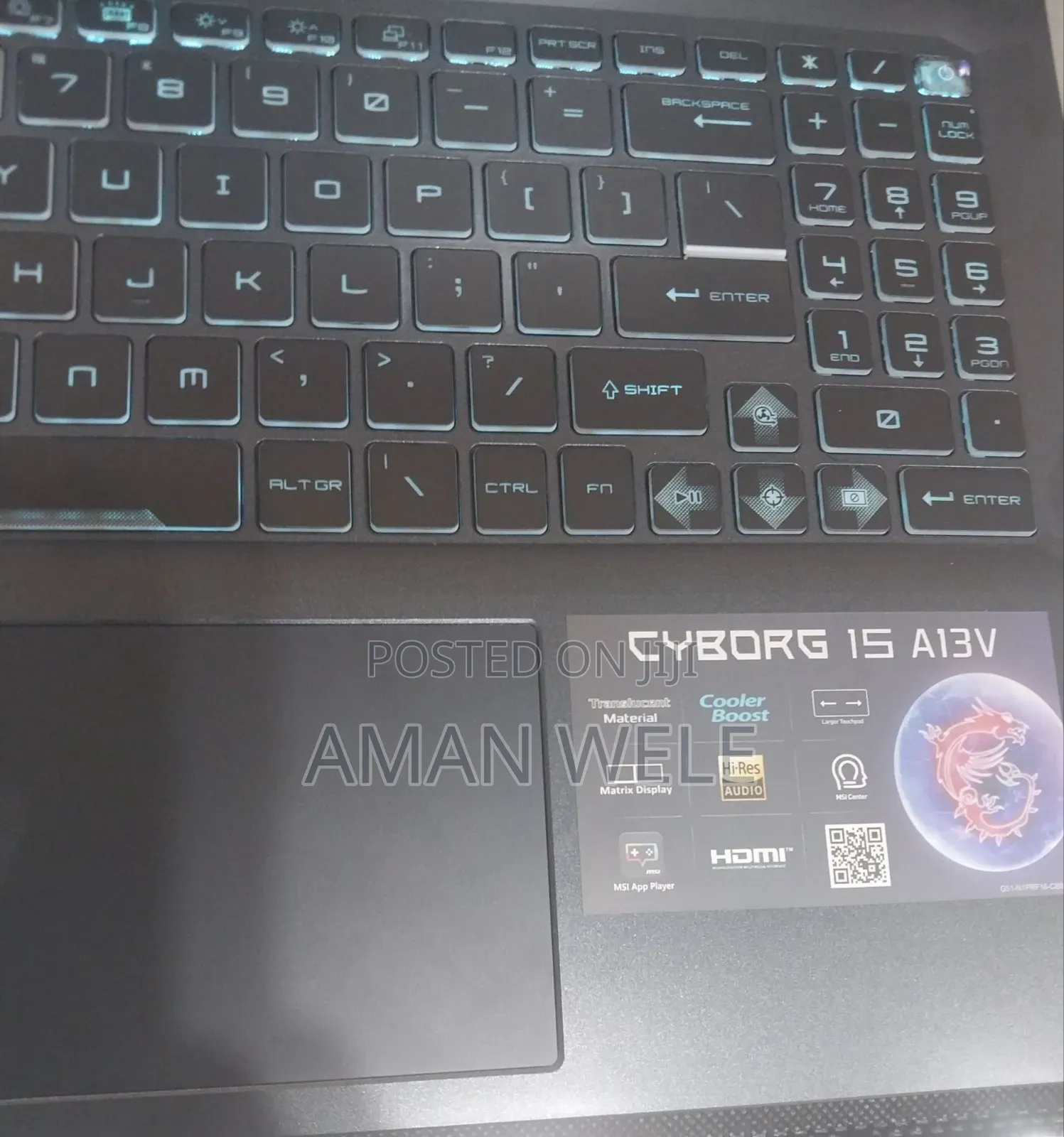 New Laptop MSI Katana 15 16GB Intel Core i7 SSD 1T