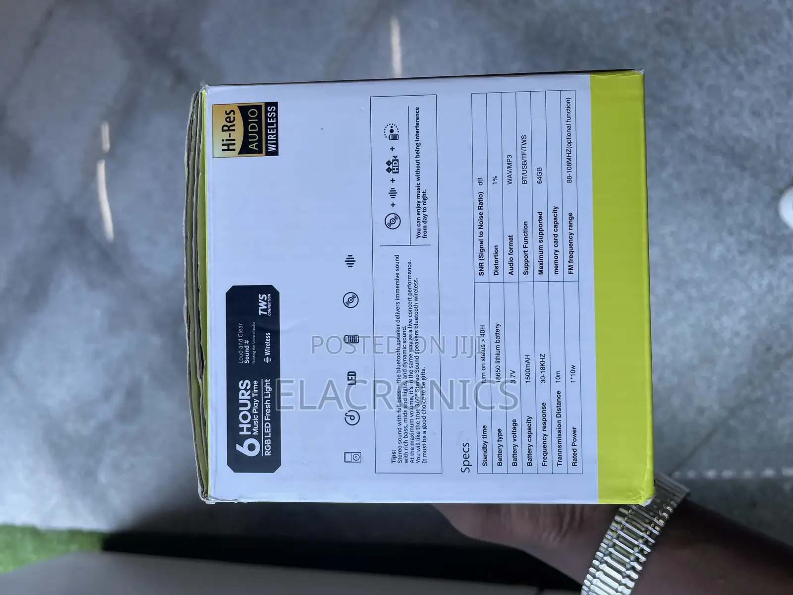 Music Apollo S23 Wireless Speaker (Waterproof + Led Lights)