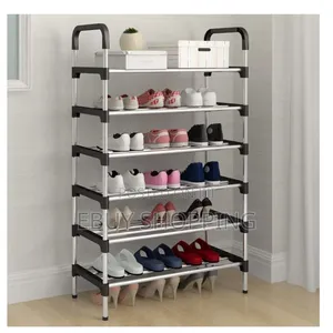 **Minimalist Shoe Storage – 6-layer Elegant Design**