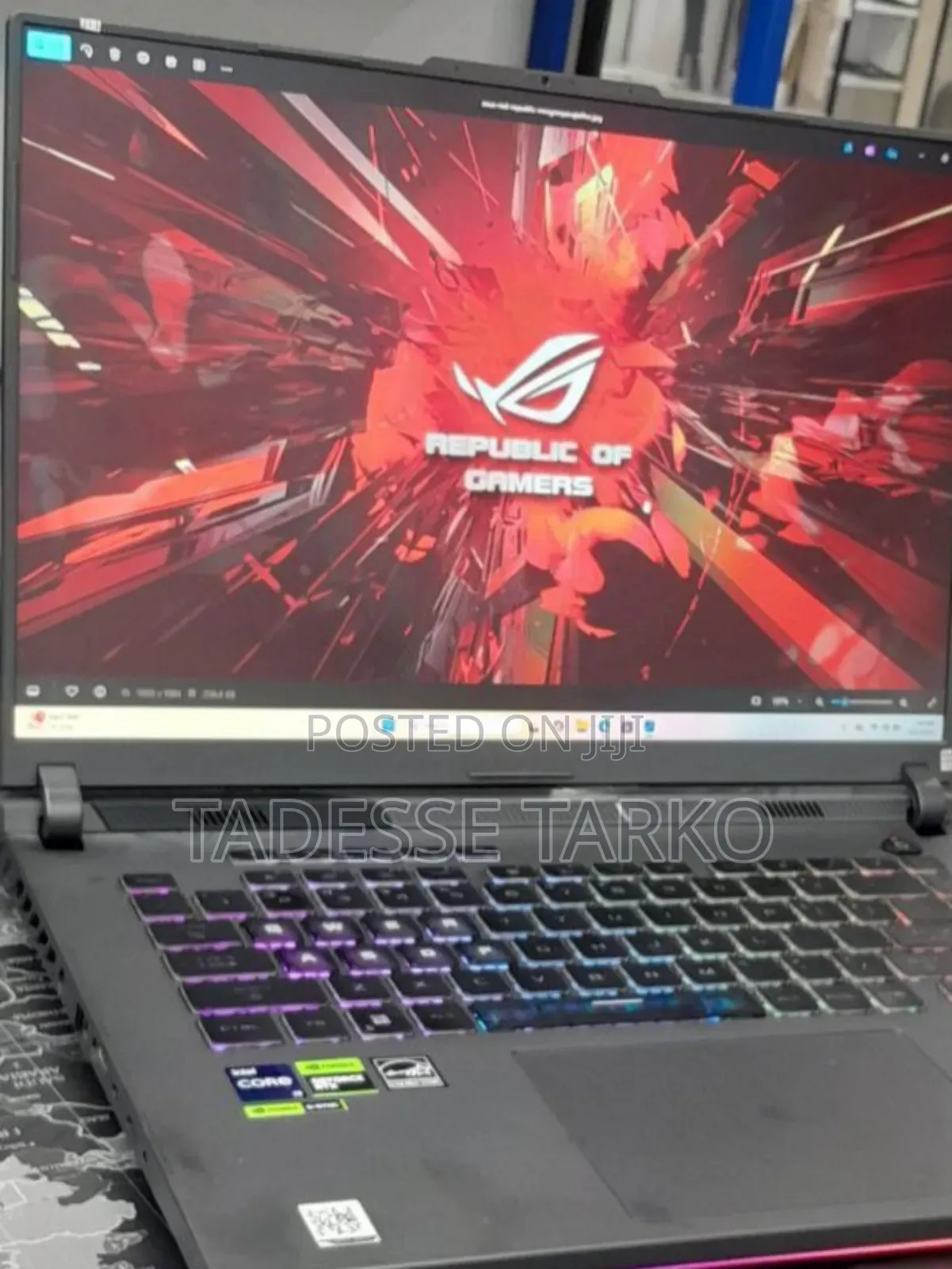 New Laptop Asus ROG Strix G16 G614 16GB Intel Core i9 SSD 1T