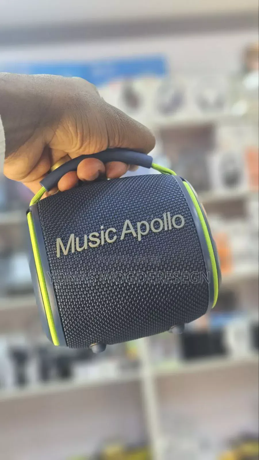 Music Apollo Portable Bluetooth Speaker – Compact, Powerful Sound