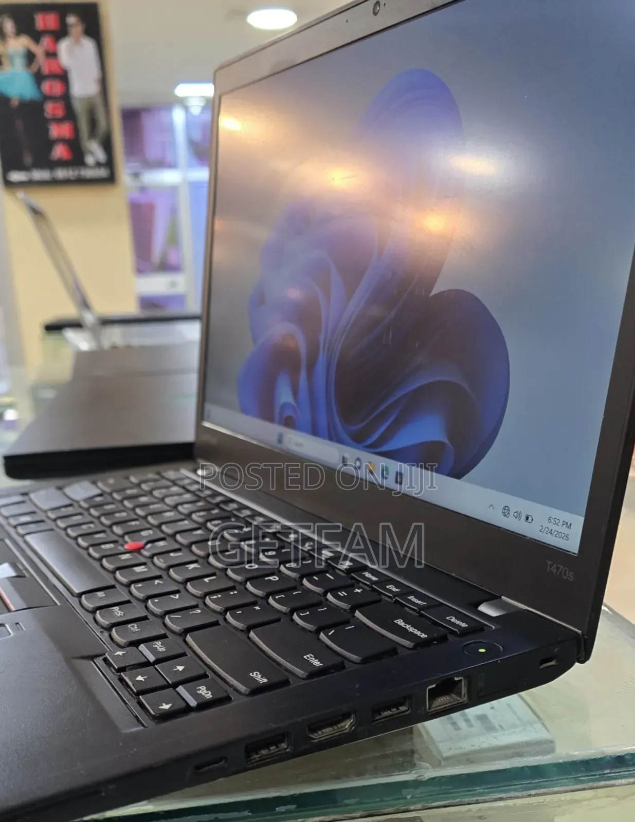 New Laptop Lenovo ThinkPad T470s 8GB Intel Core i5 SSD 512GB