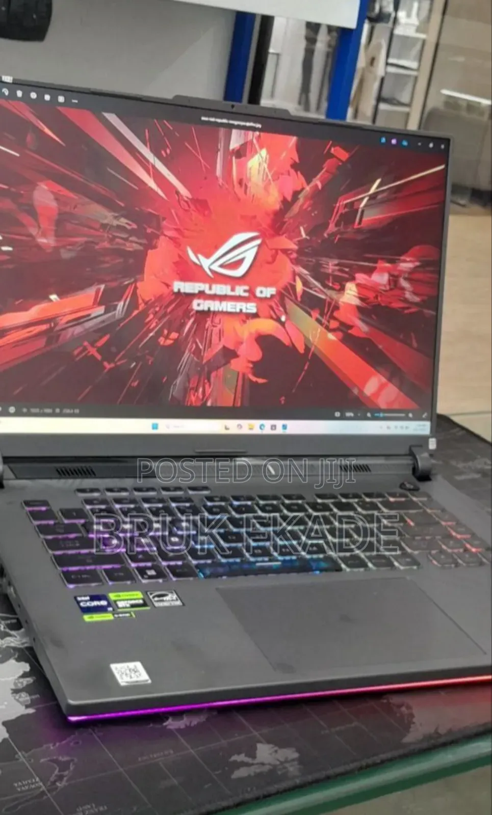 New Laptop Asus ROG Strix G16 G614 16GB Intel Core i9 SSD 512GB