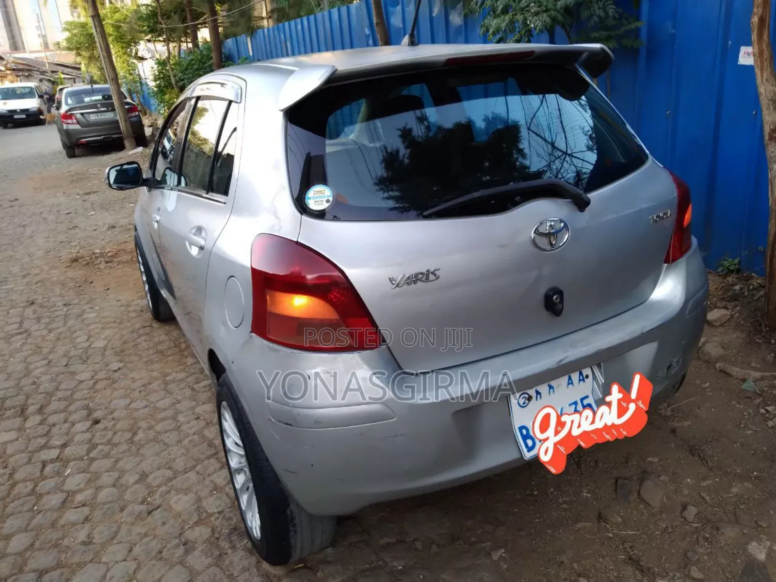 Toyota Yaris 2008 Silver