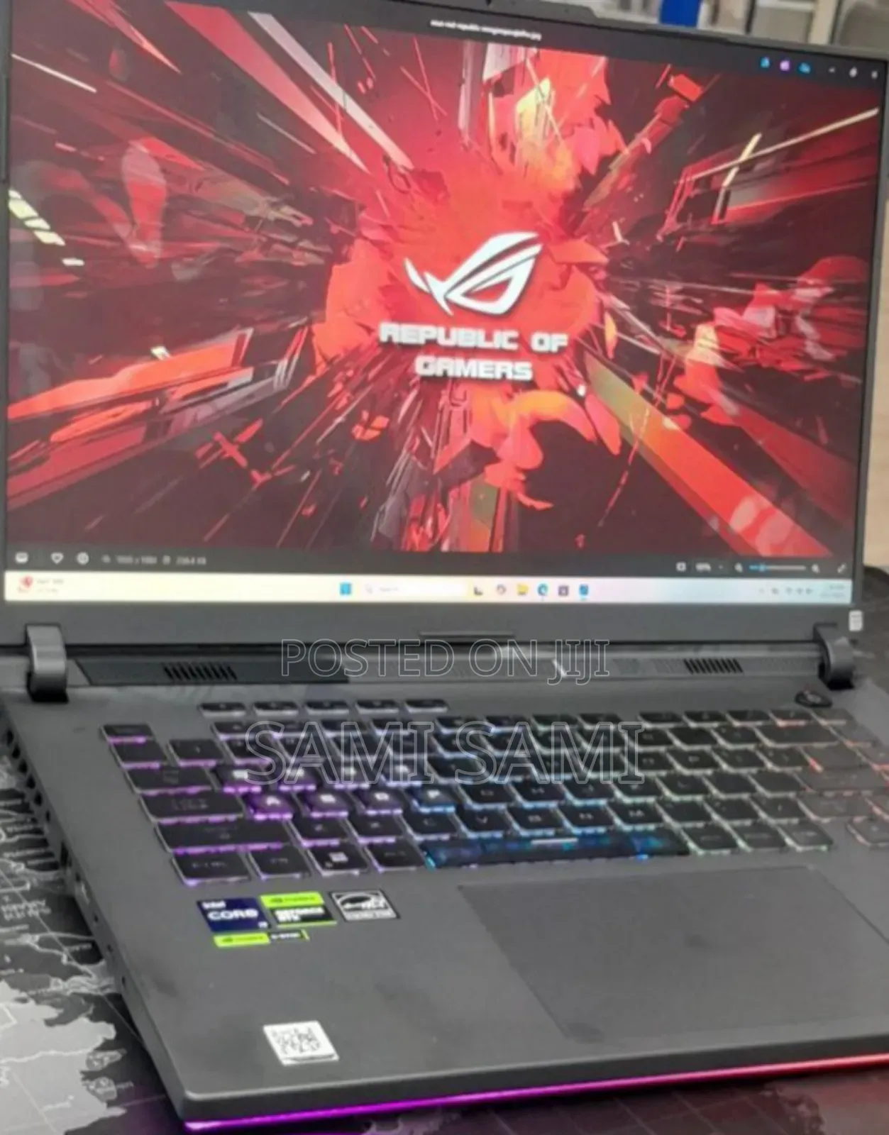 New Laptop Asus ROG Strix G16 G614 16GB Intel Core i9 SSD 1T