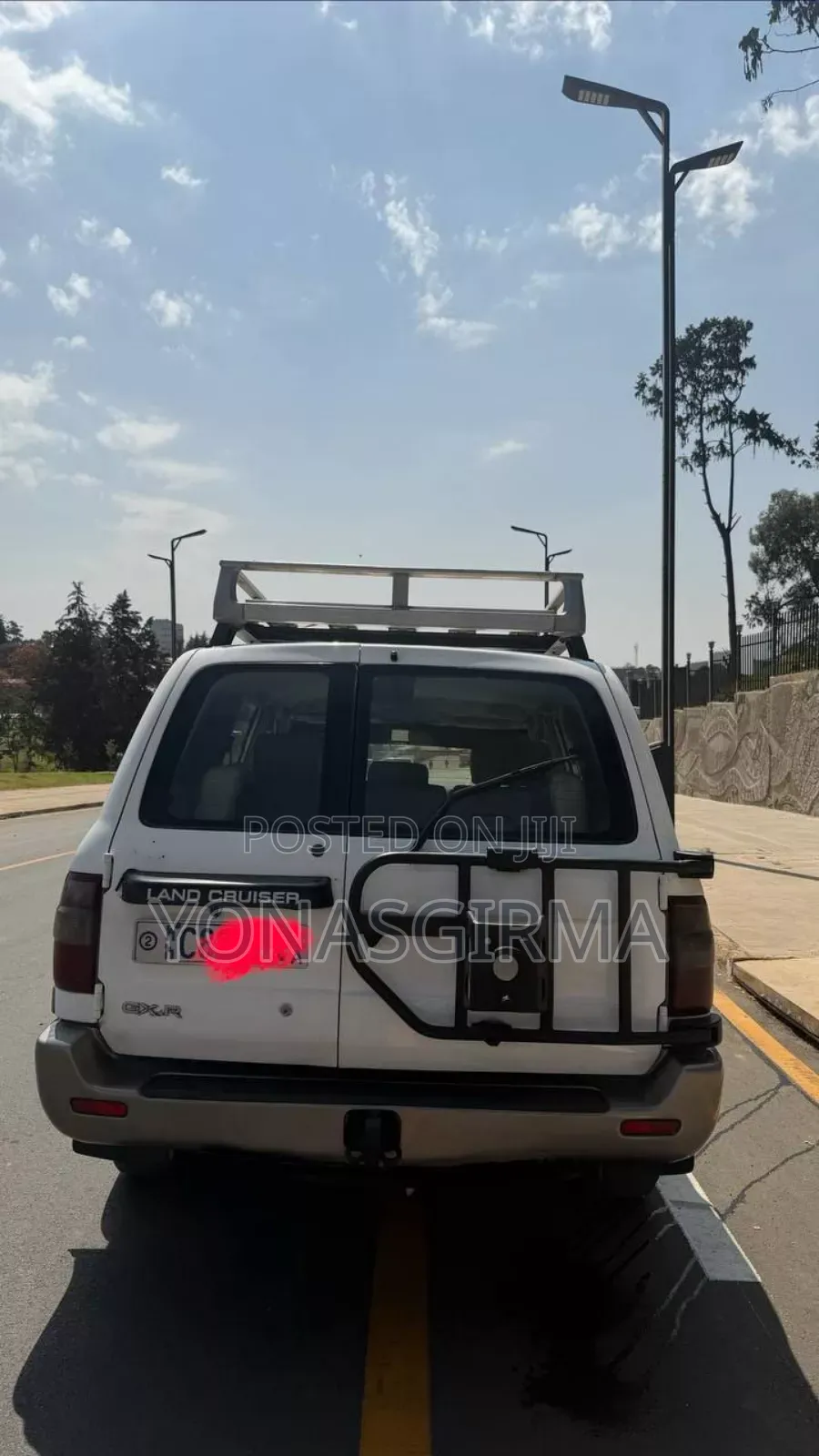 Toyota Land Cruiser 2003 White