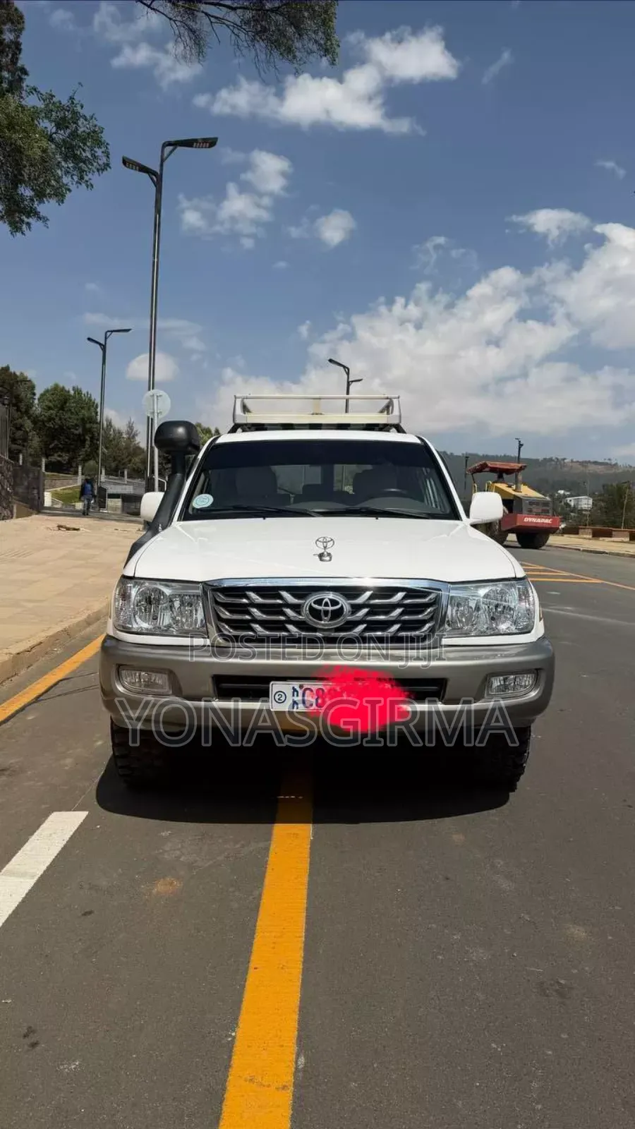 Toyota Land Cruiser 2003 White