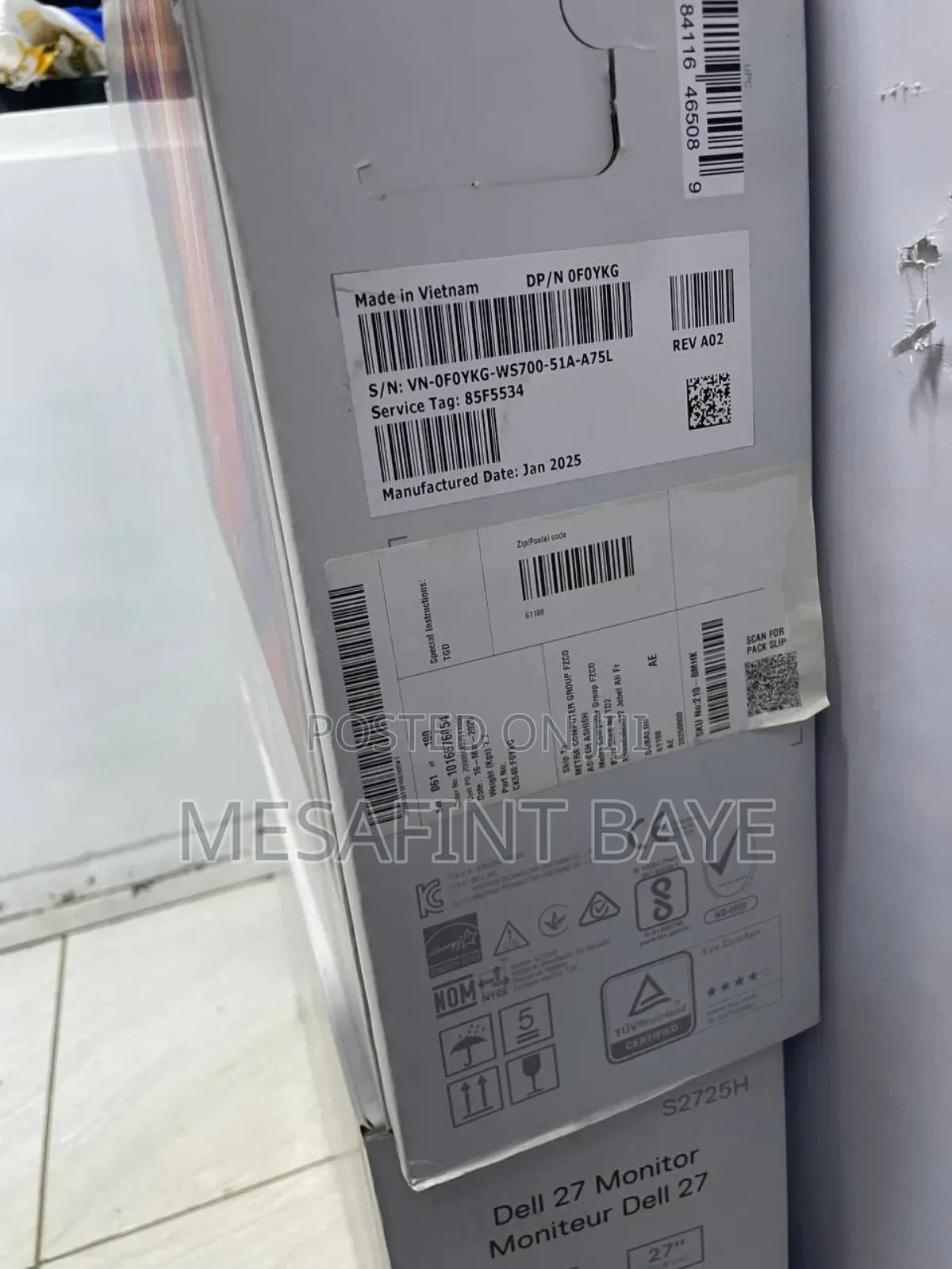 Dell Monitor 27 Inch