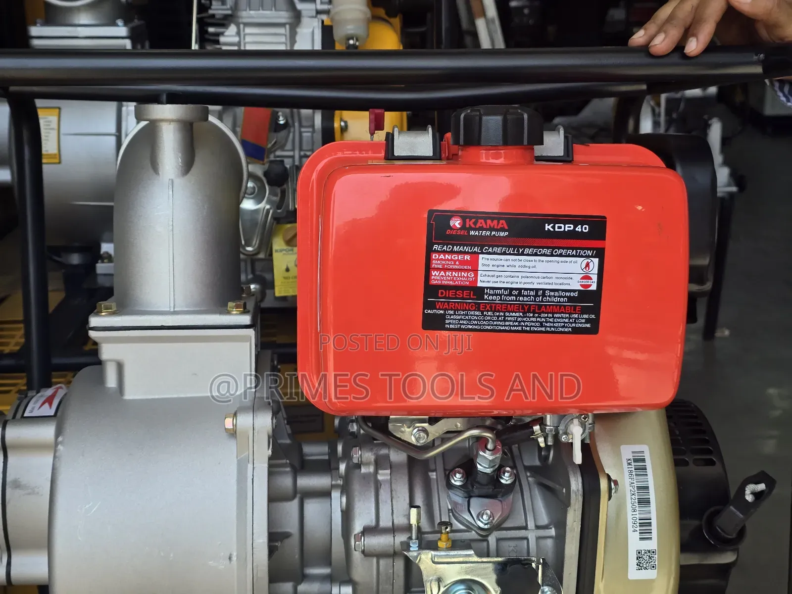 4 Inch Diesel Waterkama Water Pump Ethiopia,