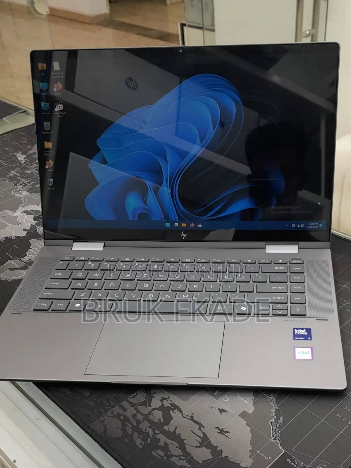 New Laptop HP Envy x360 16GB Intel Core Ultra 5 SSD 512GB