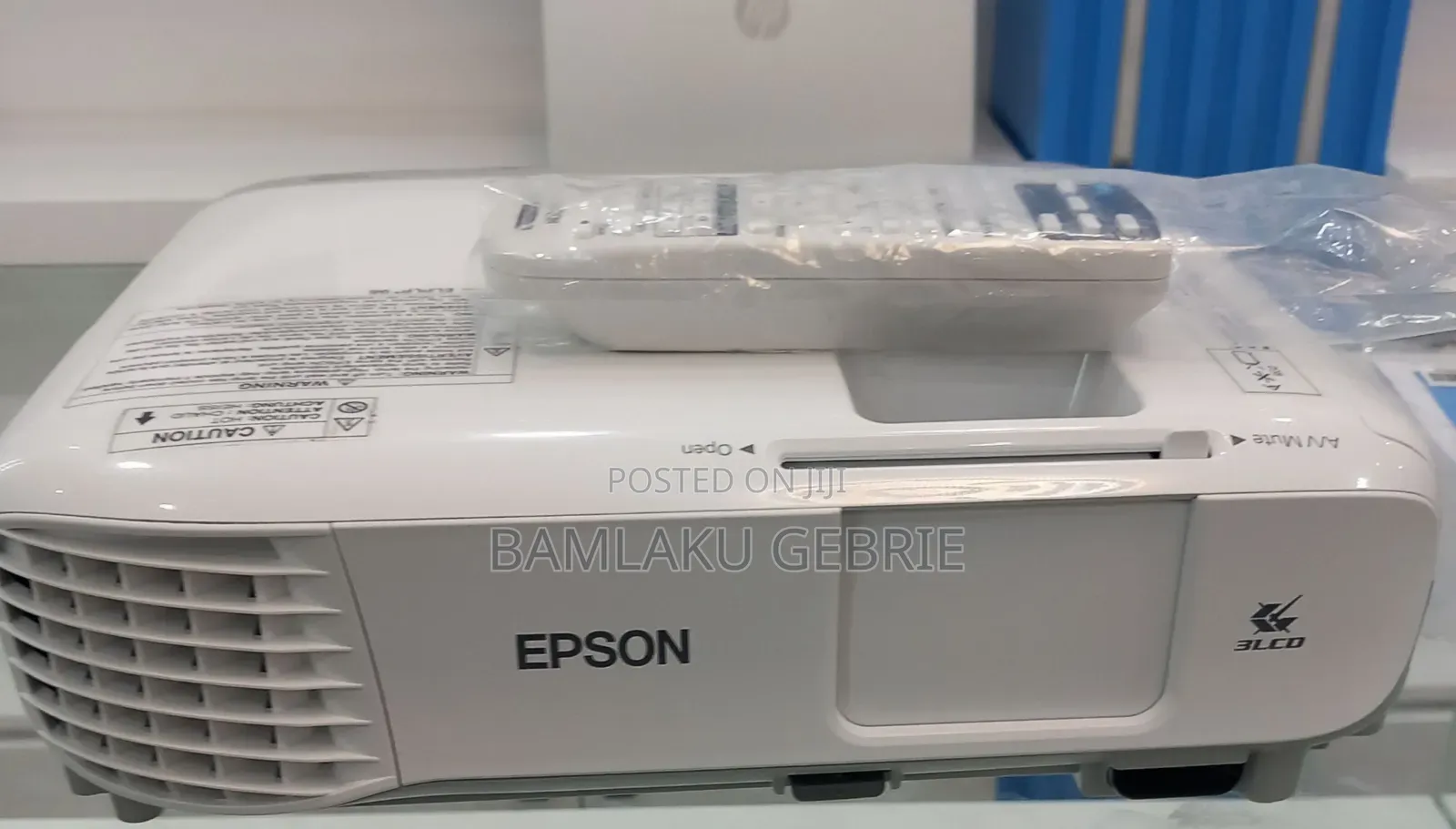 Brand New Epson Projector With Manual Model Name: Eb-X39