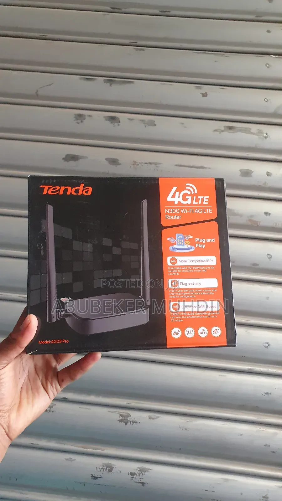 Tenda N300 4g Router