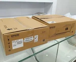 Brand New Epson Projector Model: Eb-E10 With Cartoon