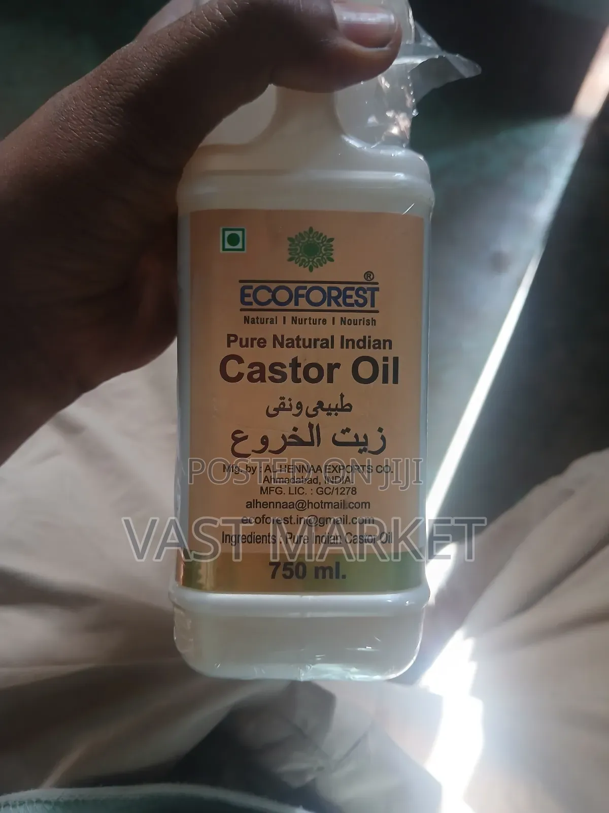Caster Oil Ecoforest