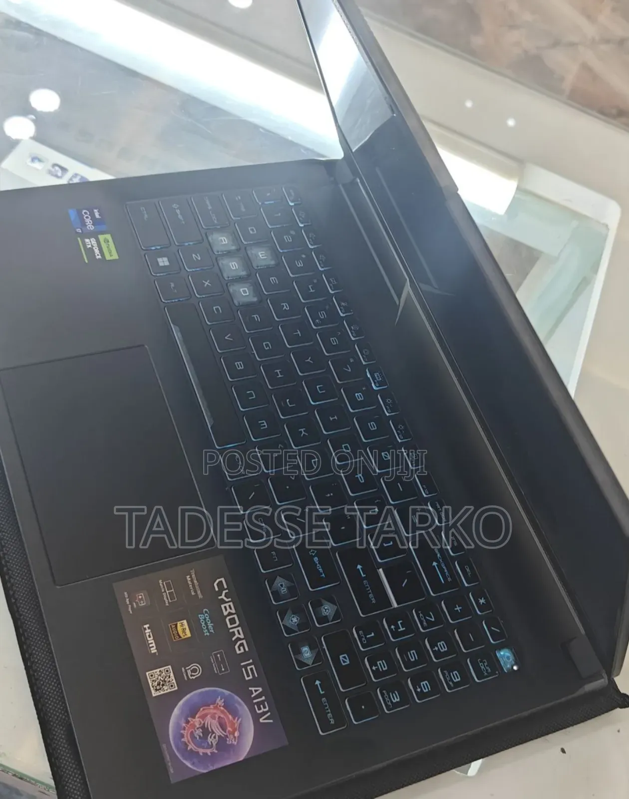 New Laptop MSI Cyborg 15 16GB Intel Core i7 SSD 1T