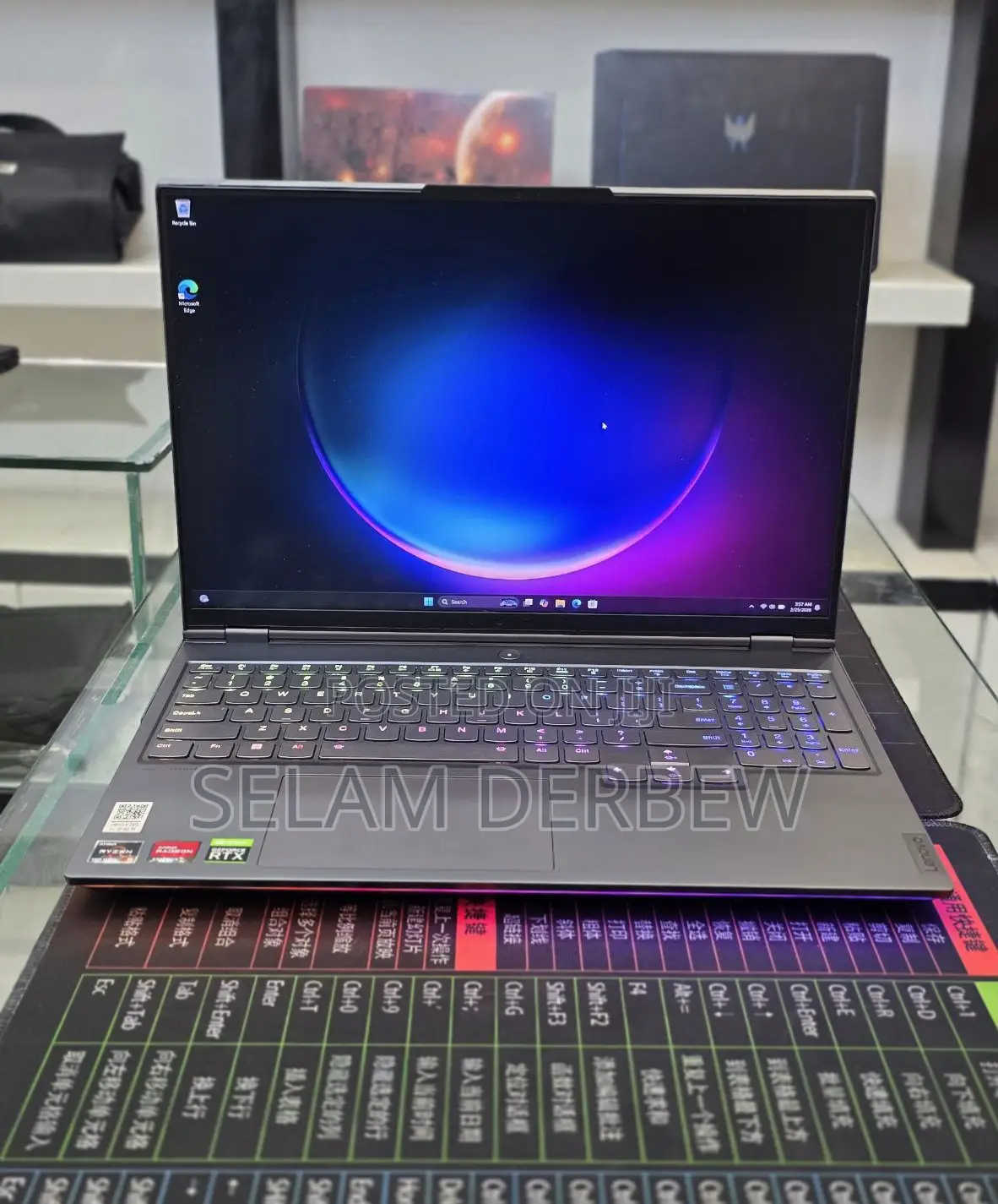 New Laptop Lenovo Legion 5 32GB AMD Ryzen 9 SSD 1T