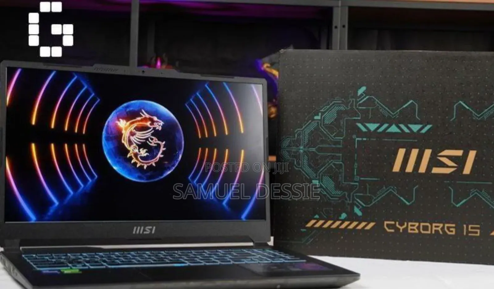 New Laptop MSI Cyborg 15 16GB Intel Core i7 SSD 1T