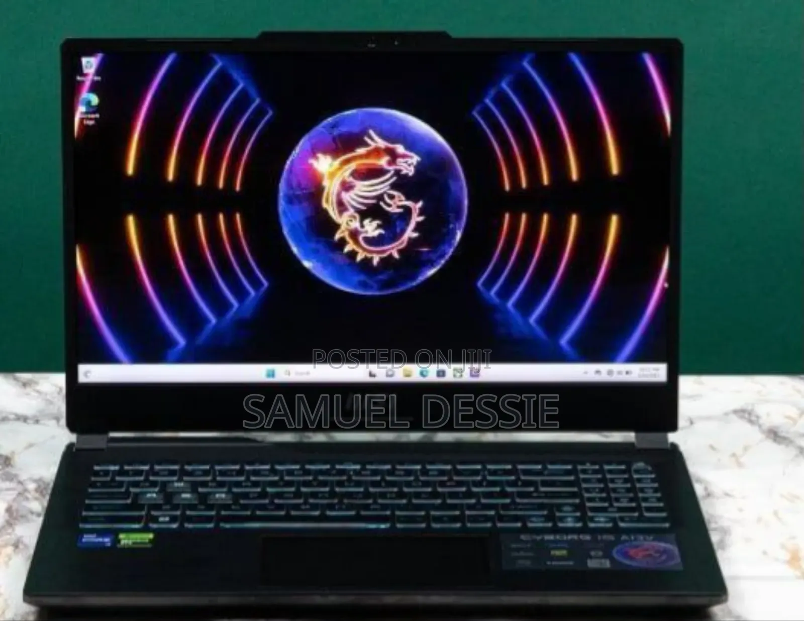 New Laptop MSI Cyborg 15 16GB Intel Core i7 SSD 1T