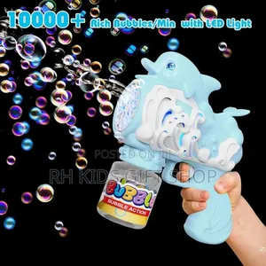 Cute Dolphine Bubble Machine