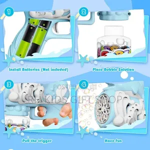 Cute Dolphine Bubble Machine