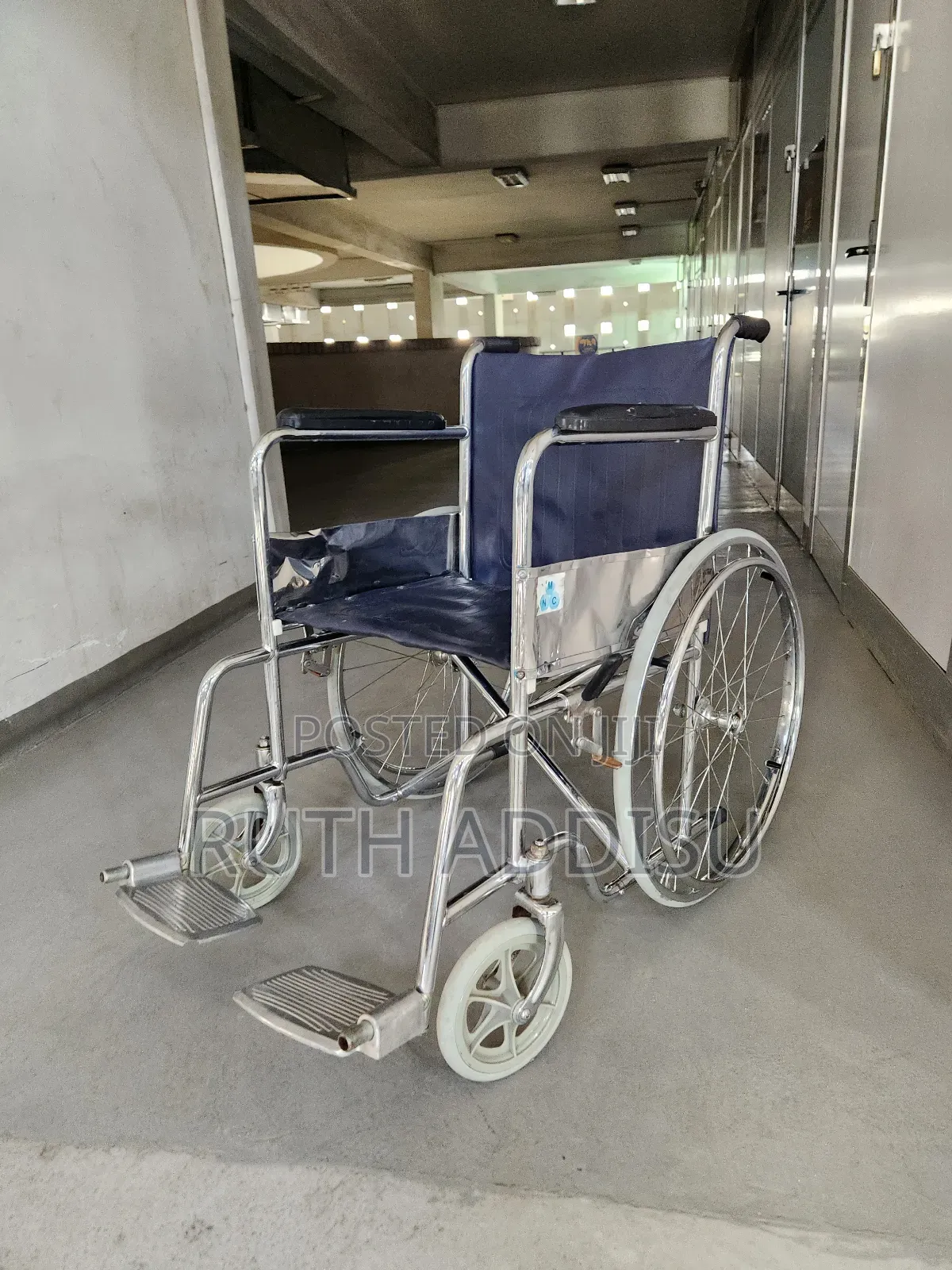 Wheelchair Used in Addis Ababa Ethiopia