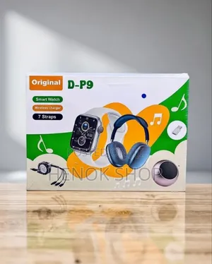 3 እቃ በ1 ዋጋ ልዩ ኮምቦ! – D-P9 Smart Watch 3 in 1 Super Combo