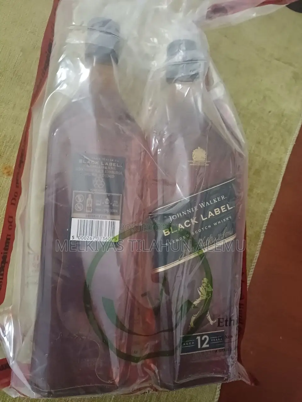 Wisky Black Lebel 1 Litwe Duty Free