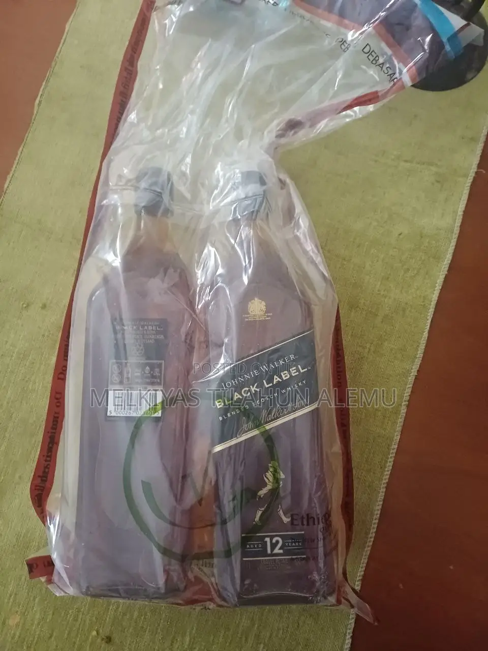 Wisky Black Lebel 1 Litwe Duty Free