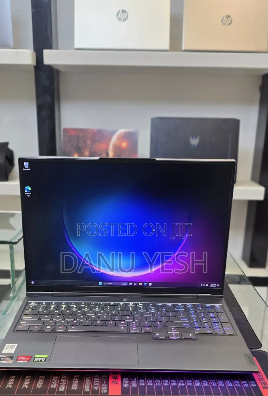 New Laptop Lenovo 32GB AMD Ryzen 9 SSD 1T