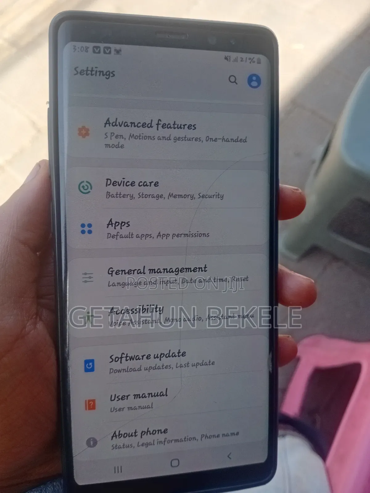 New Samsung Galaxy Note 8 64 GB Black