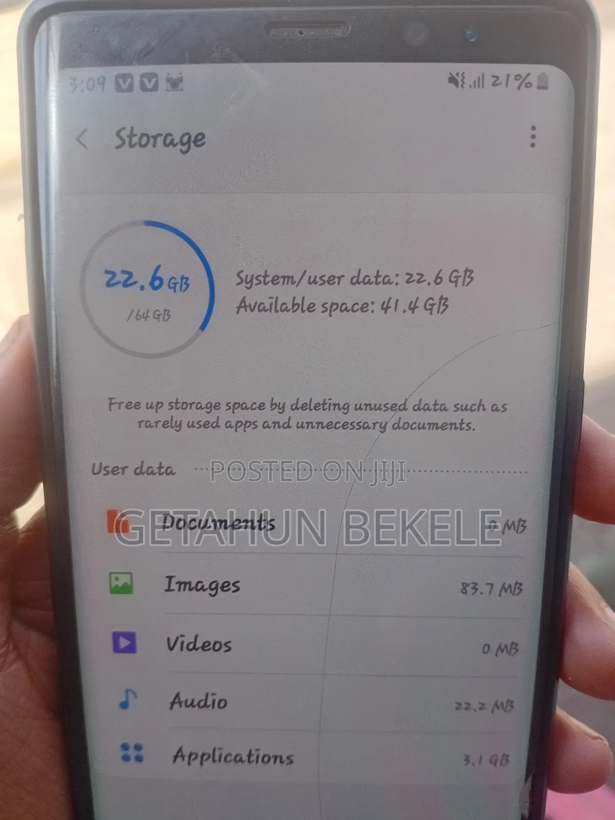 New Samsung Galaxy Note 8 64 GB Black