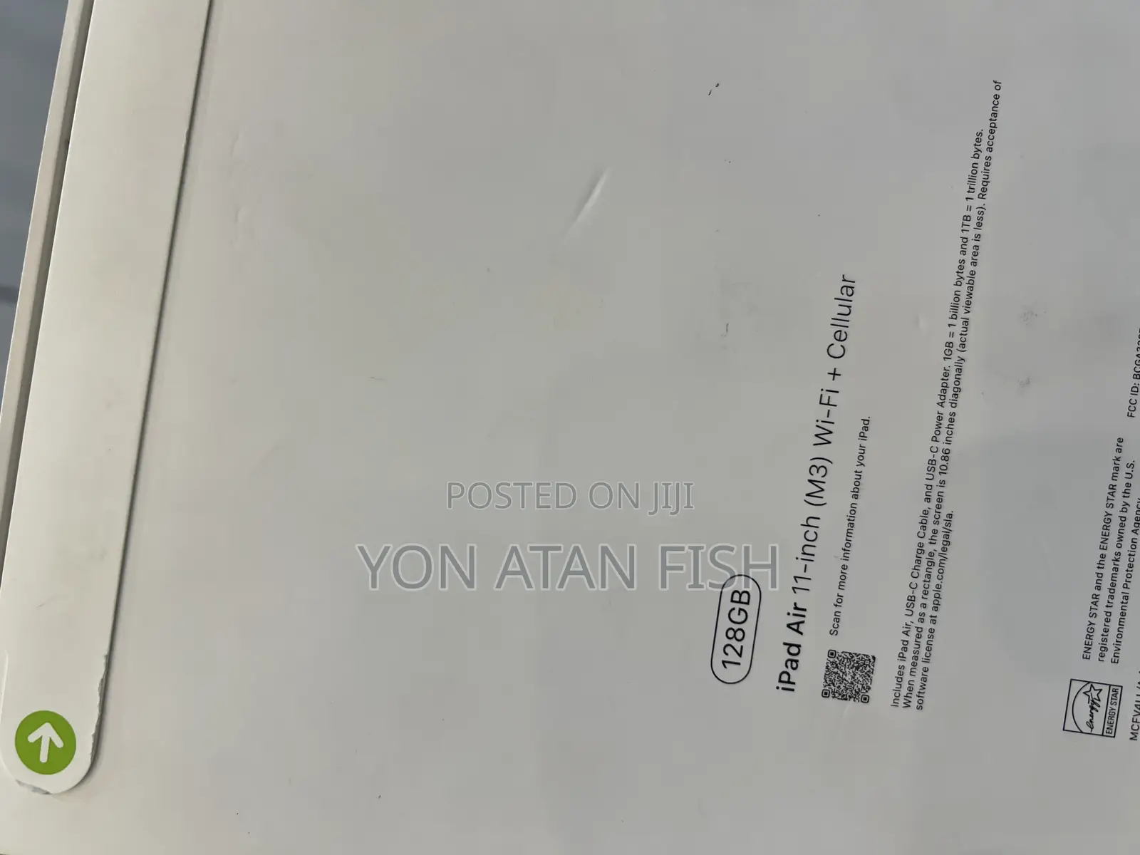 New Apple iPad Air 11 (2024) 128 GB Gray