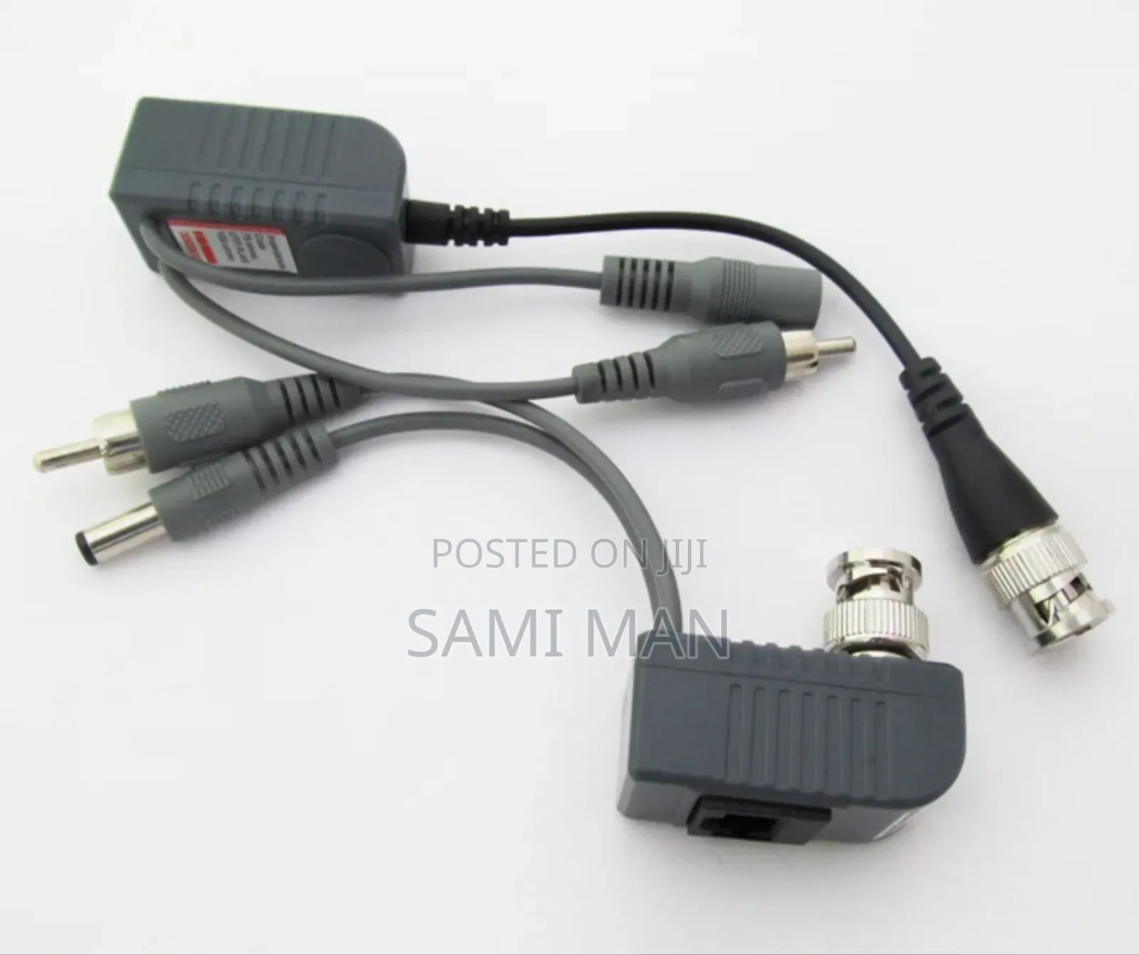 2pcs Coax CCTV Video Audio Power Balun Transceiver Camera