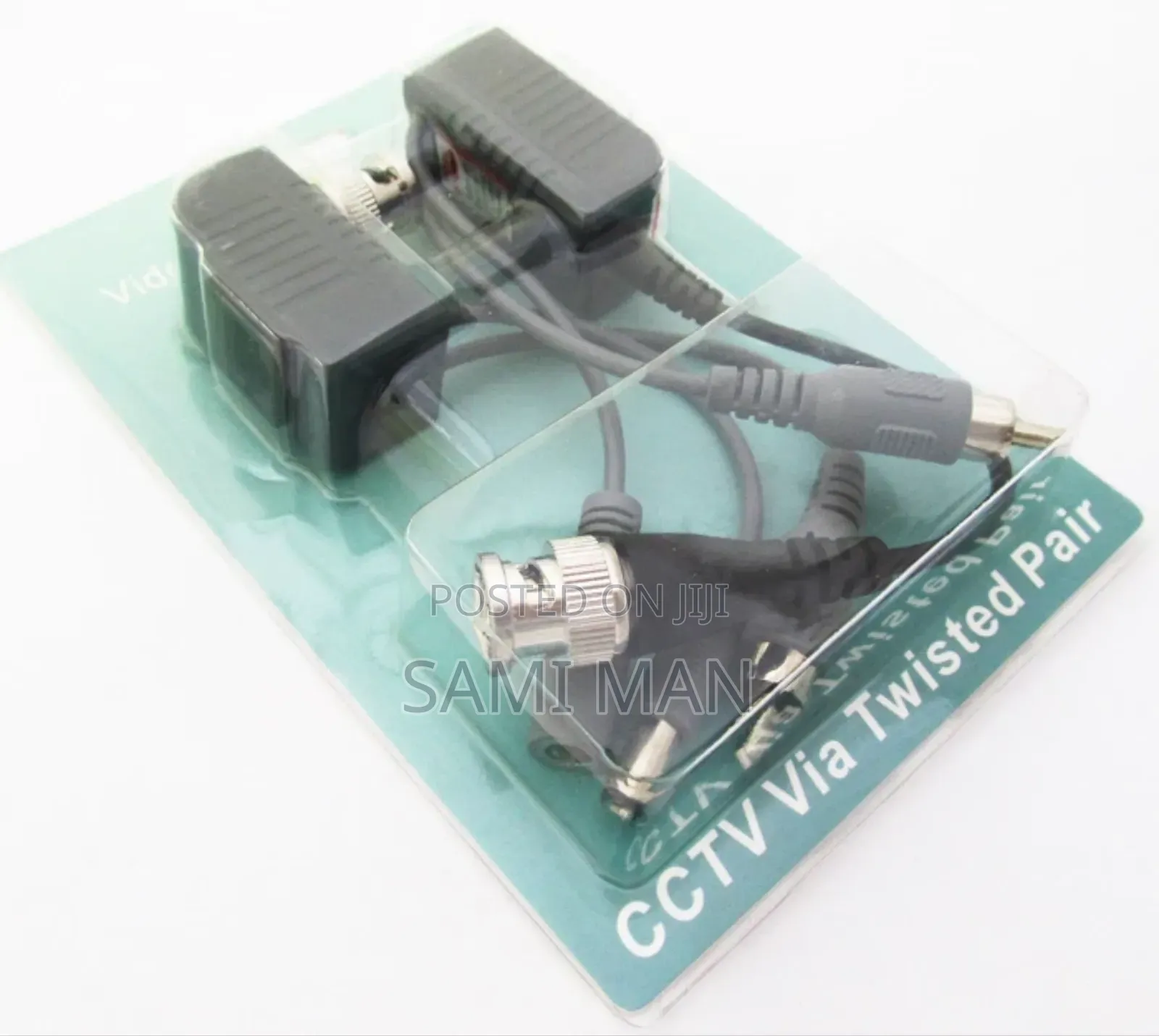 2pcs Coax CCTV Video Audio Power Balun Transceiver Camera