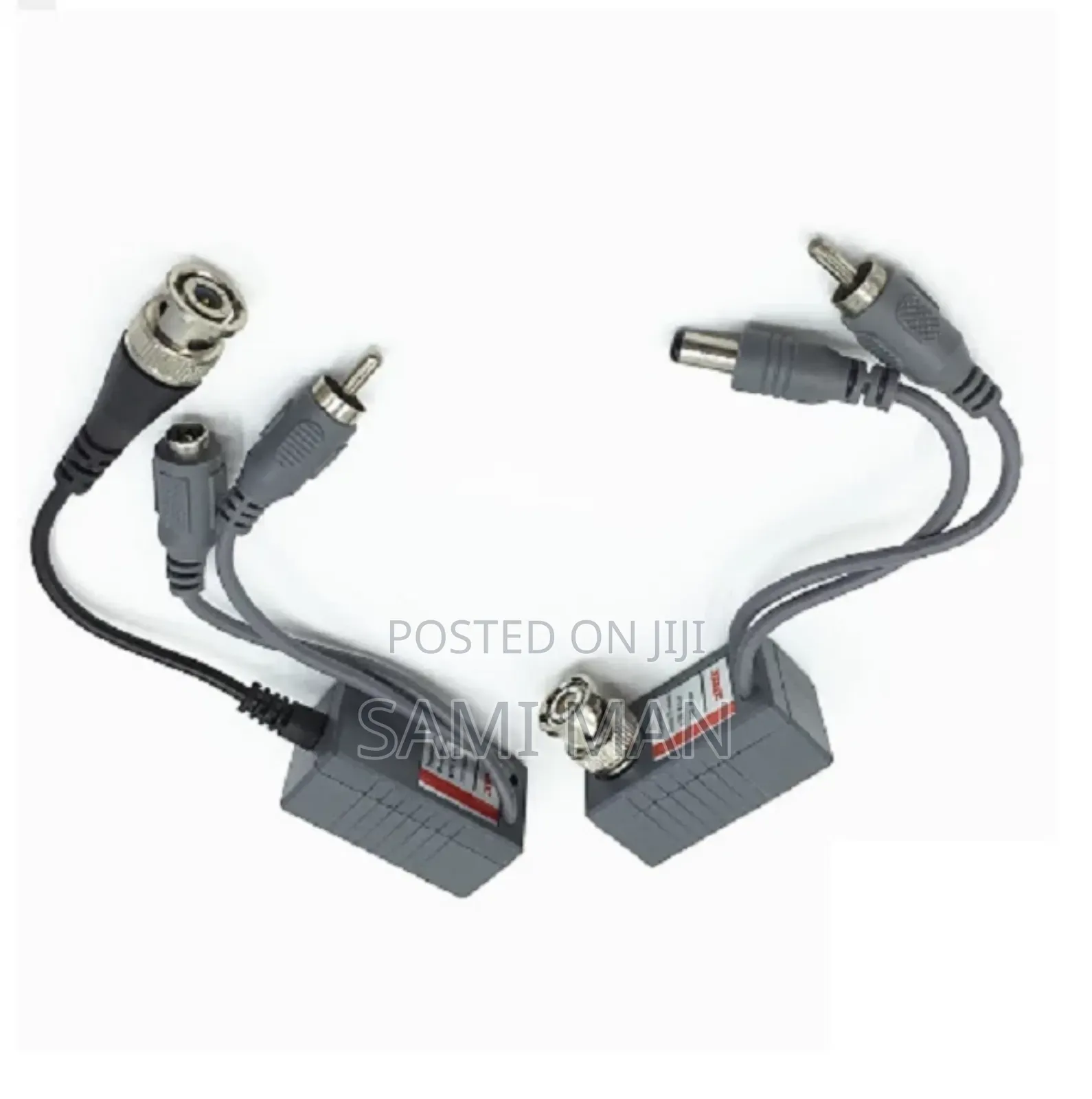2pcs Coax CCTV Video Audio Power Balun Transceiver Camera