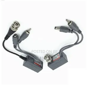 2pcs Coax CCTV Video Audio Power Balun Transceiver Camera