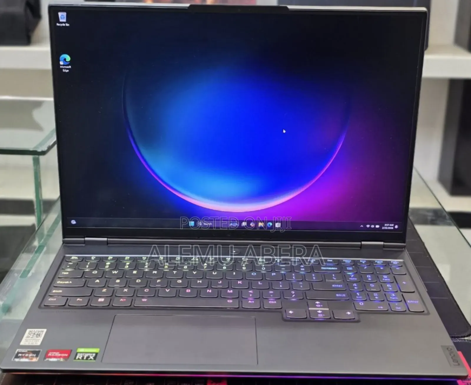 New Laptop Lenovo Legion 5 32GB AMD Ryzen 9 SSD 1T