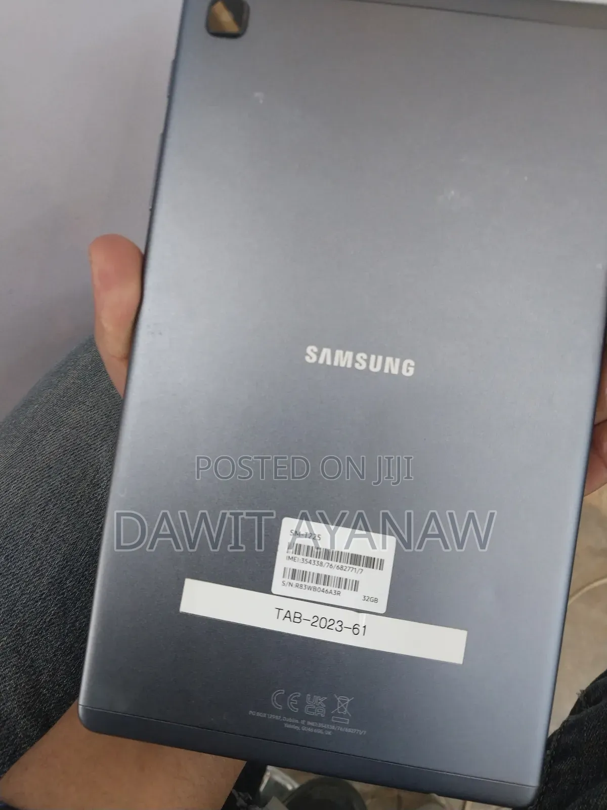 New Samsung Galaxy Tab A7 Lite 32 GB Gray