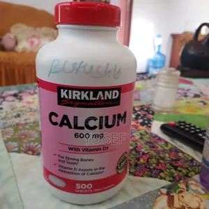 Usa Original Kirkland Calcium 600mg + Vitamin D3 (500 Tablets) Sealed