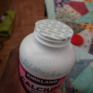 Usa Original Kirkland Calcium 600mg + Vitamin D3 (500 Tablets) Sealed