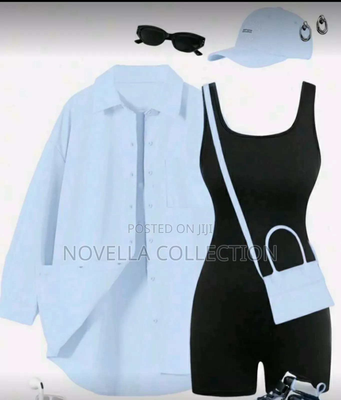 Women Two Pieces Outfits for Daily Wear Summer Shirts Sets