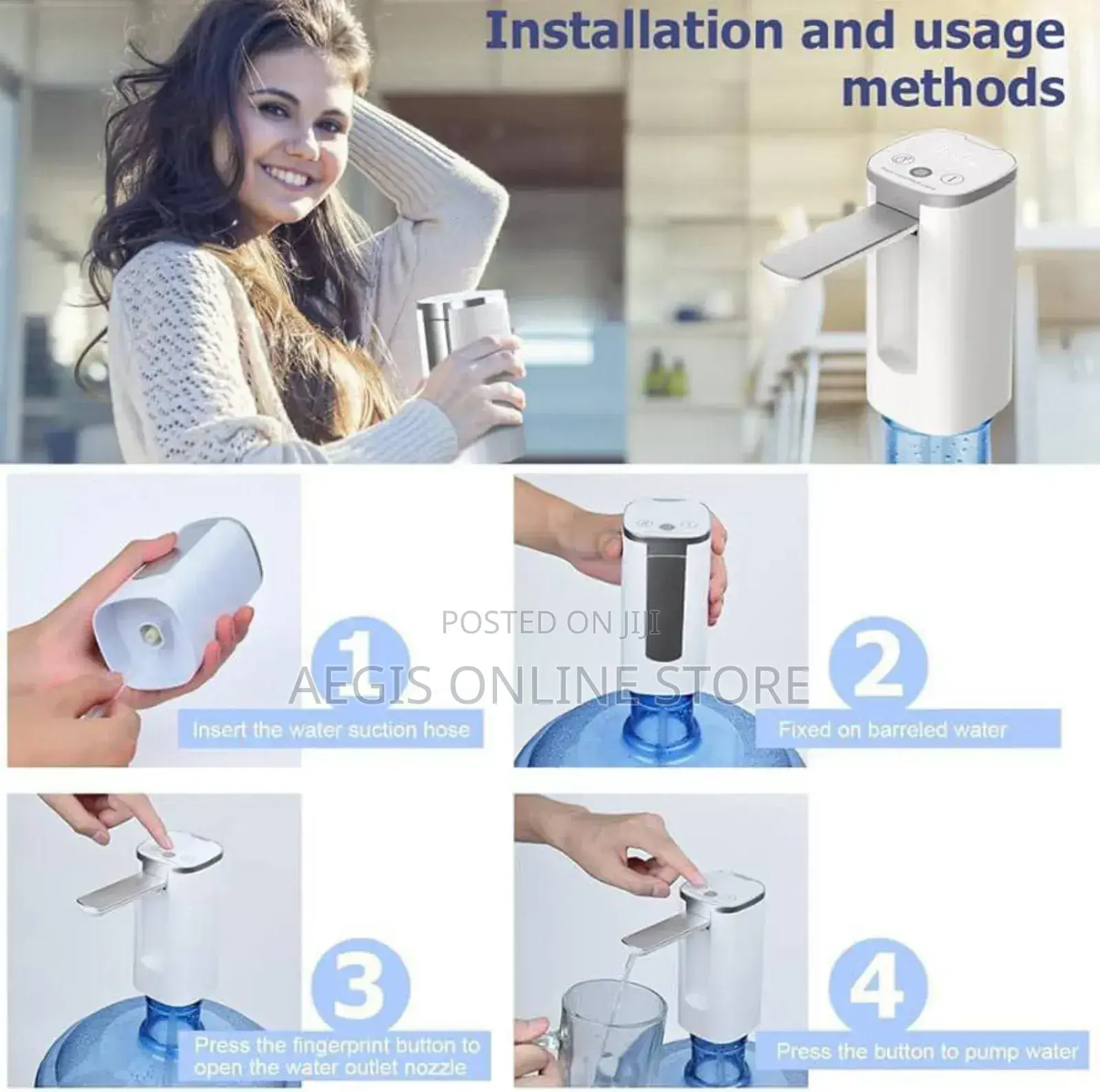 Folding Electric Water Pump