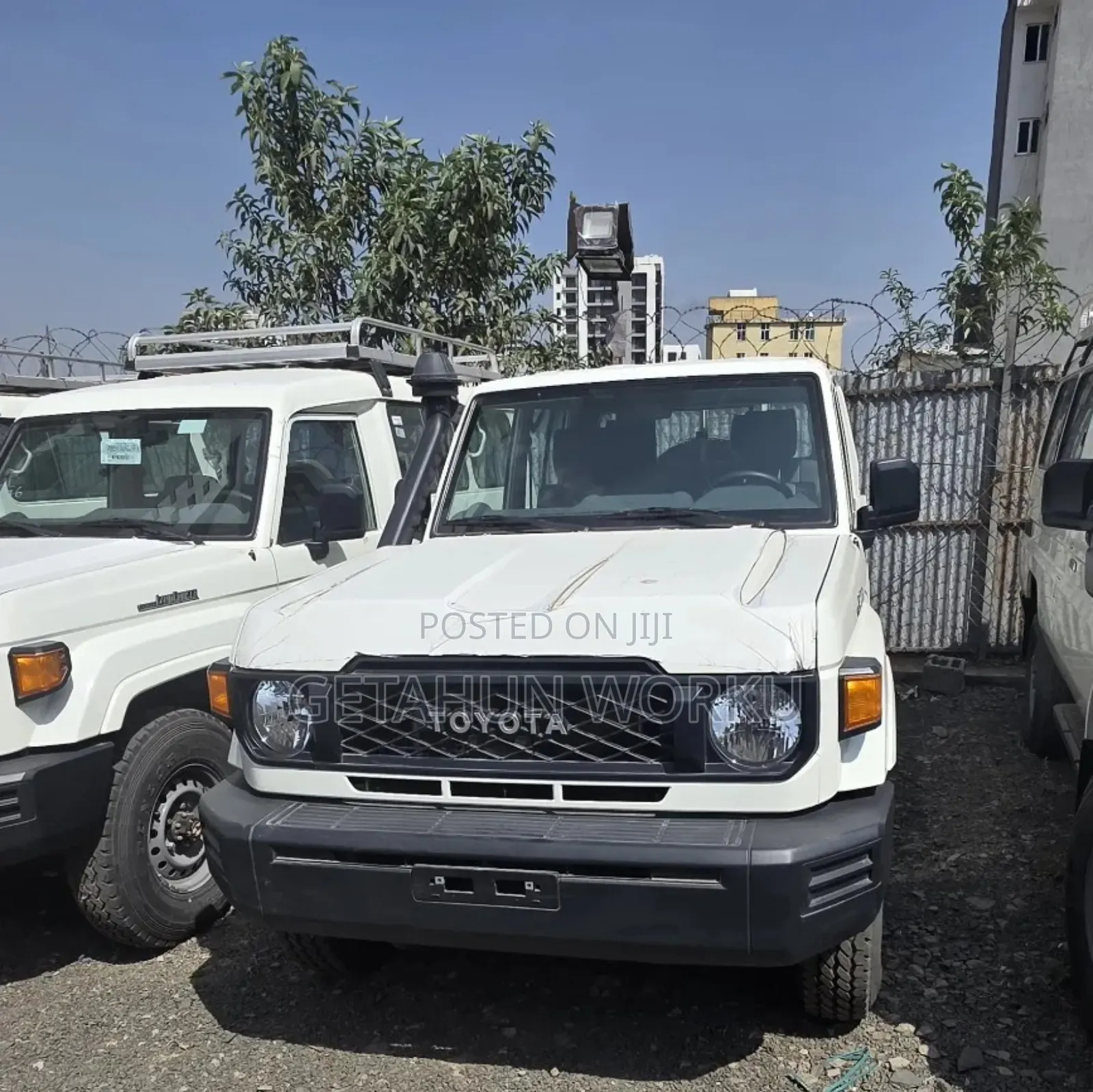 New Toyota Land Cruiser 2024 White