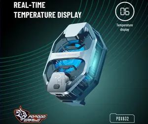 Porodo Gaming Led Display Phone Cooler