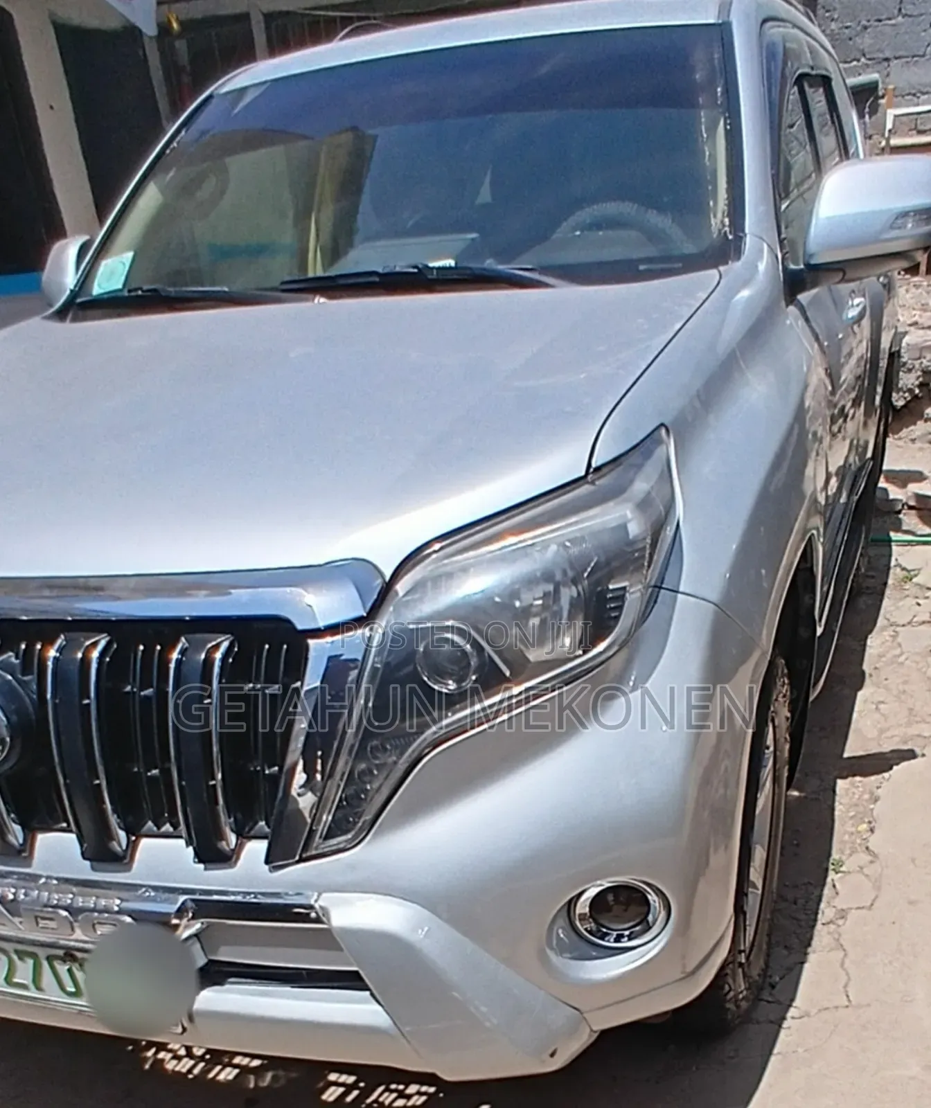 Toyota Land Cruiser 2015 Silver