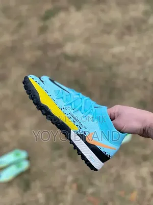 Nike Phantom Gt2 Acadamy Pro Tf Glacier Ice Black Yellow Strike Shoes