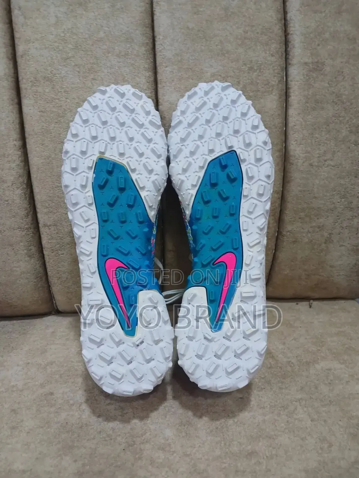 Nike Phantom Gt Elite Df 3d Blue/Pink Inspired Graphics Soccer Cleats