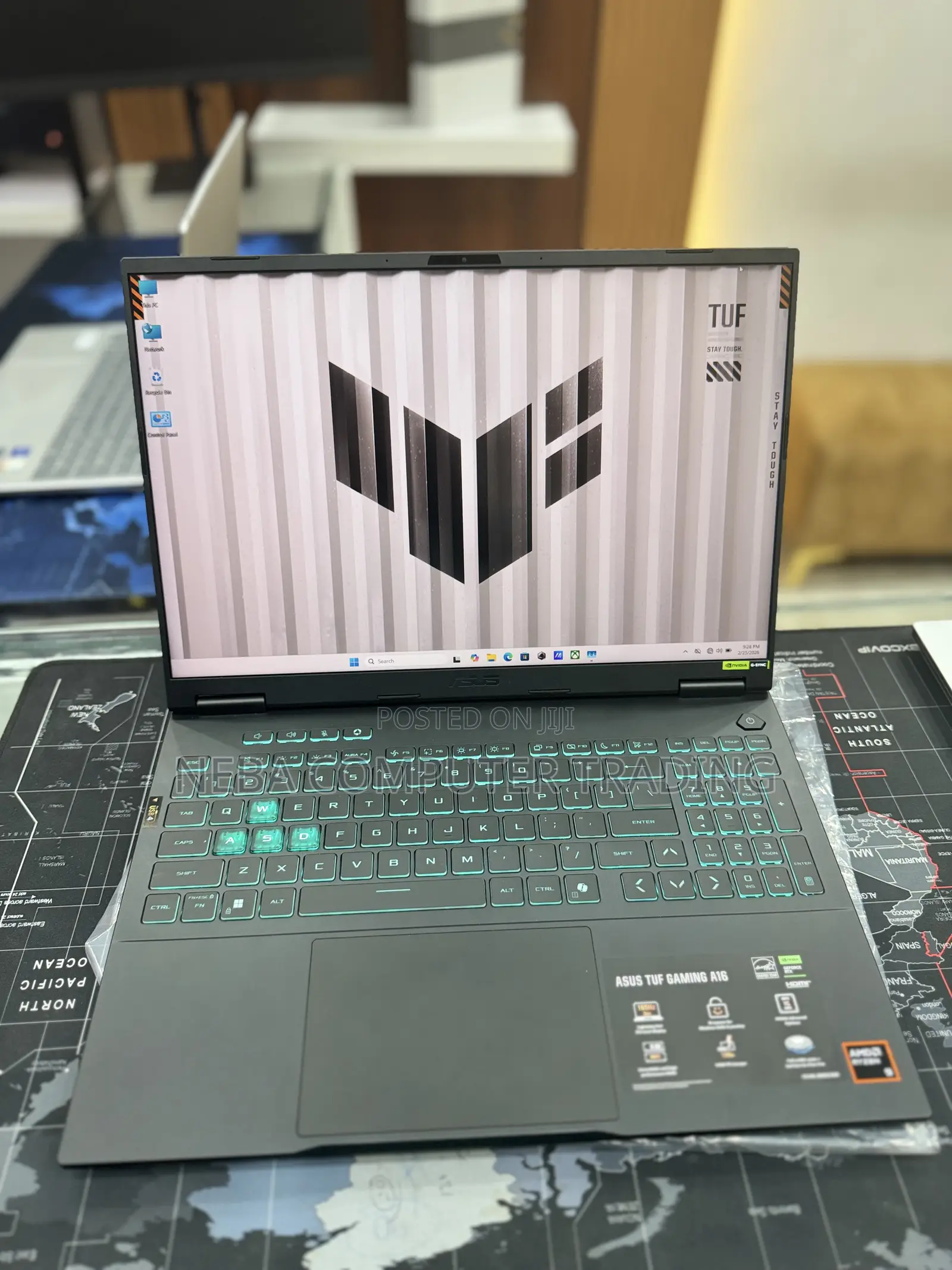 New Laptop Asus TUF Gaming A16 32GB AMD Ryzen 9 SSD 1T